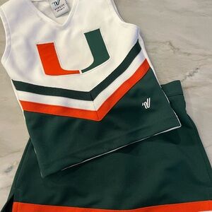 Miami Hurricanes Football Varsity Cheer Uniform